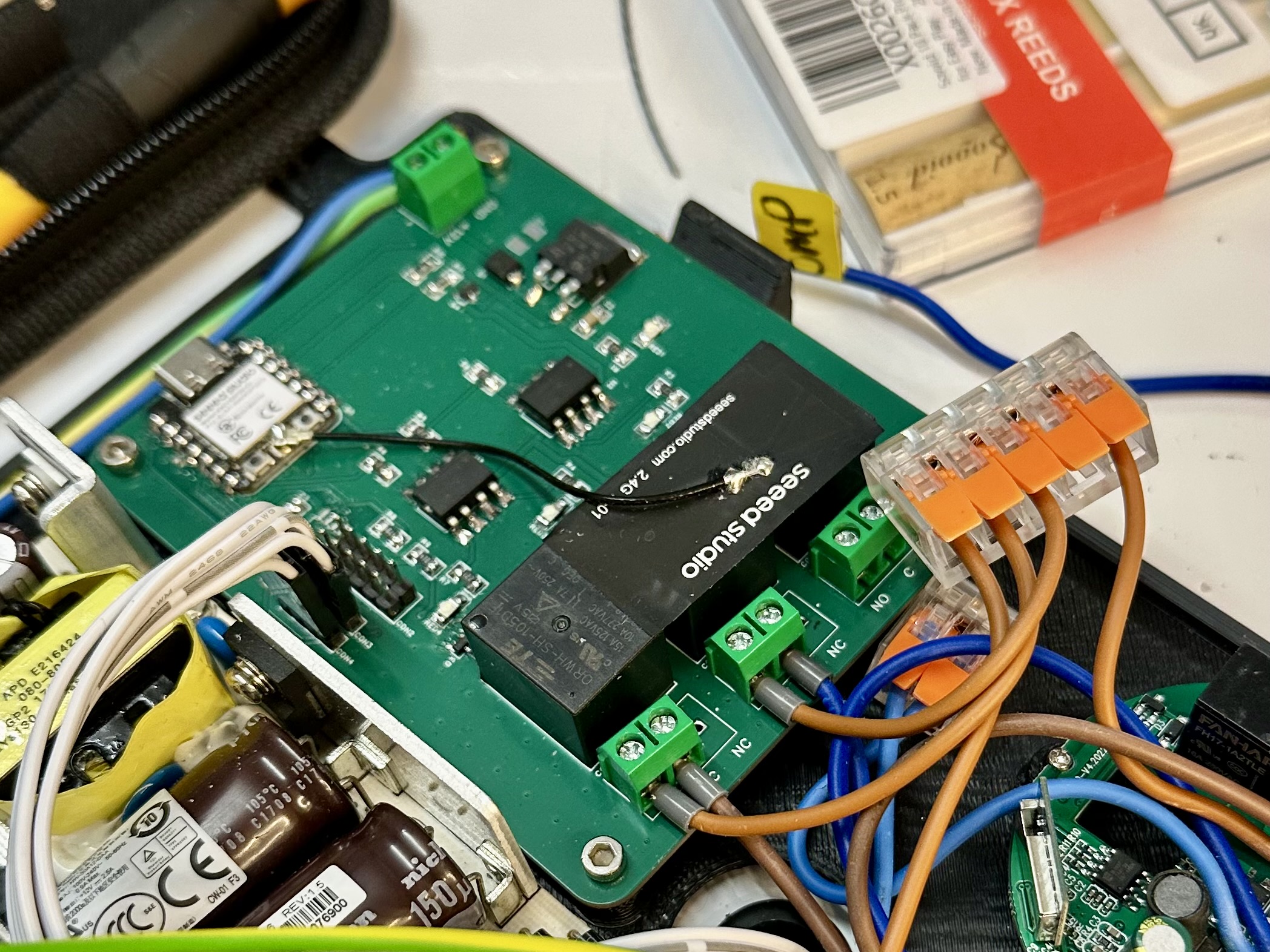 Electronics design by Jason Aspinall